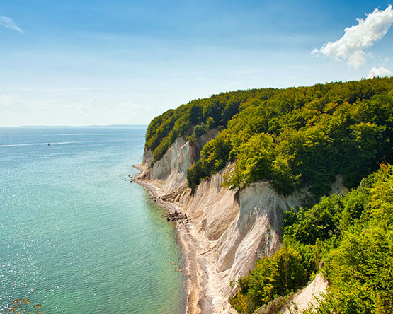 Strand unterhalb der Kreidefelsen