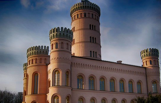 Türme des Jagdschlosses Granitz