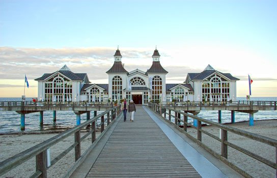 Seebrücke Sellin, Blick über den Steg